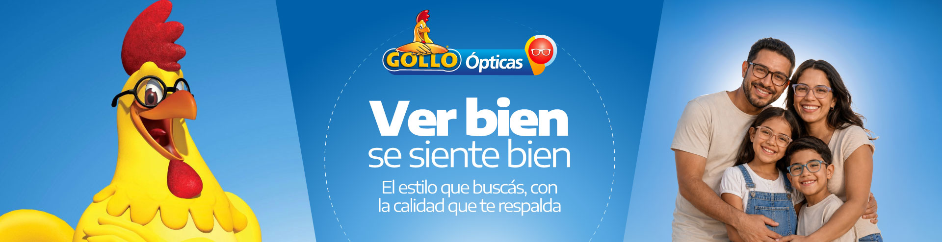 Gollo Ópticas — Ver bien se siente bien. El estilo que buscás, con la calidad que te respalda